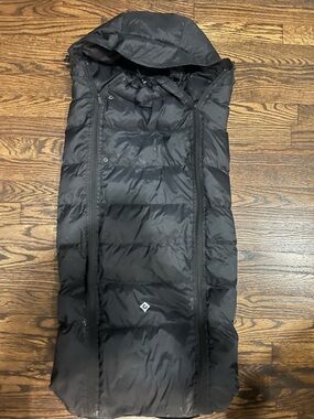 COLUGO Black Quilted stroller sac